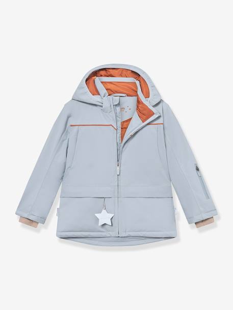 Veste de ski MATADANE enfants MINI A TURE bleu grisé+violet - vertbaudet enfant 