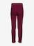 Thermoleggings voor meisjes HAPPY GIRLS Basic antraciet+gemêleerd grijs+grenadine+marineblauw+roze (poederkleur)+snoepjesroze+zwart - vertbaudet enfant 