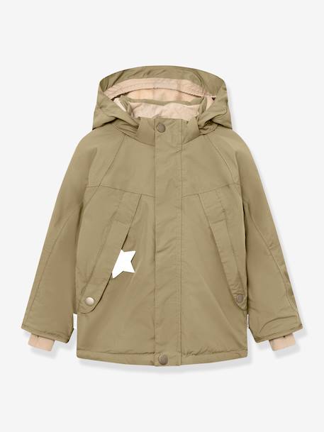 Veste d'hiver avec doublure polaire MATVALONSO Garçons MINI A TURE bleu foncé+vert sauge - vertbaudet enfant 