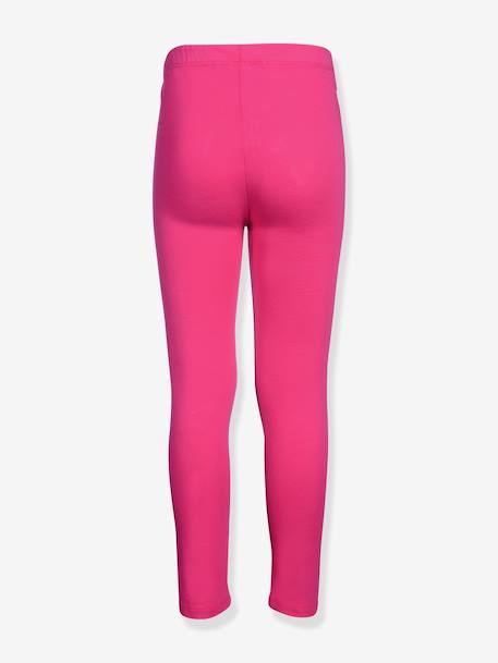Thermoleggings voor meisjes HAPPY GIRLS Basic antraciet+gemêleerd grijs+grenadine+marineblauw+roze (poederkleur)+snoepjesroze+zwart - vertbaudet enfant 