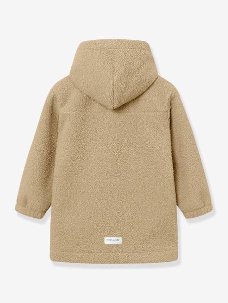 Manteau en polaire Teddy MATCAYKAS Enfants MINI A TURE beige - vertbaudet enfant 