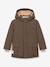 Veste d'hiver avec doublure polaire MATKASTORIO Garçons MINI A TURE bleu foncé+kaki - vertbaudet enfant 