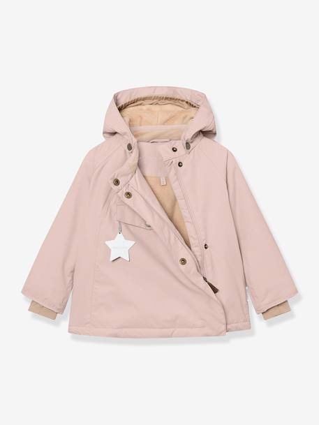 Veste d'hiver avec doublure polaire MATWANG enfants MINI A TURE bleu foncé+bordeaux+marron+prune+rose poudré+vert sauge - vertbaudet enfant 