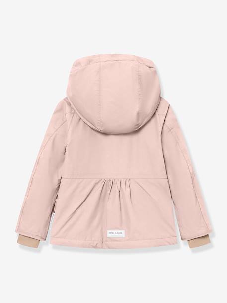 Veste d'hiver avec doublure polaire MATBRIDDINE fille MINI A TURE bleu foncé+rose poudré - vertbaudet enfant 