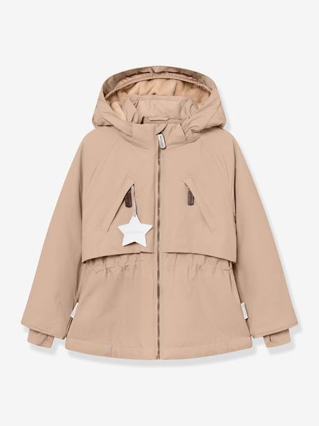Veste d'hiver avec doublure polaire MATALGEANA fille MINI A TURE beige+bordeaux - vertbaudet enfant 