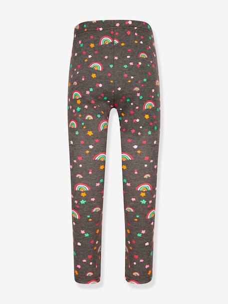 Leggings thermiques Happy Girls filles arc-en-ciel anthracite+marine - vertbaudet enfant 