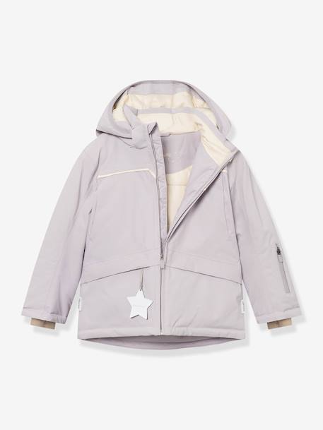 Veste de ski MATADANE enfants MINI A TURE bleu grisé+violet - vertbaudet enfant 
