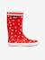 Regenlaarzen met print AIGLE® rood - vertbaudet enfant 