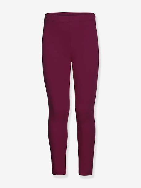 Thermoleggings voor meisjes HAPPY GIRLS Basic antraciet+gemêleerd grijs+grenadine+marineblauw+roze (poederkleur)+snoepjesroze+zwart - vertbaudet enfant 