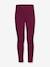 Thermoleggings voor meisjes HAPPY GIRLS Basic antraciet+gemêleerd grijs+grenadine+marineblauw+roze (poederkleur)+snoepjesroze+zwart - vertbaudet enfant 