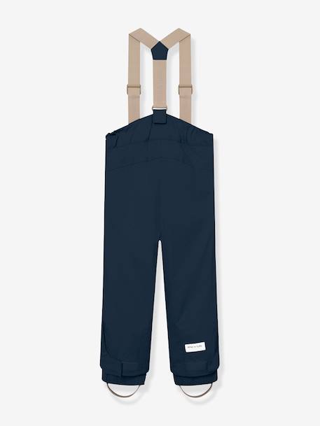 Pantalon de neige MATWITTE enfants MINI A TURE bleu foncé+noir+prune - vertbaudet enfant 