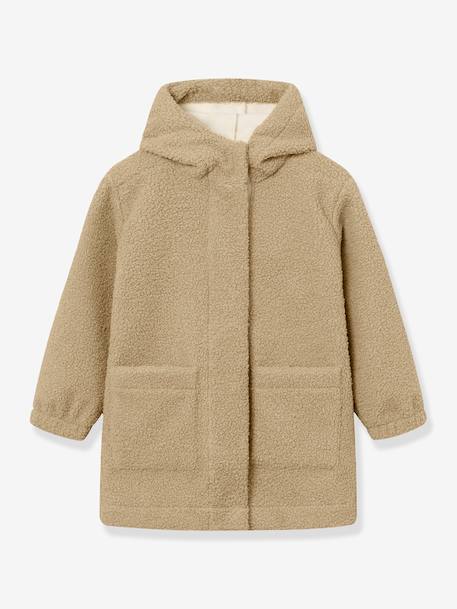 Manteau en polaire Teddy MATCAYKAS Enfants MINI A TURE beige - vertbaudet enfant 