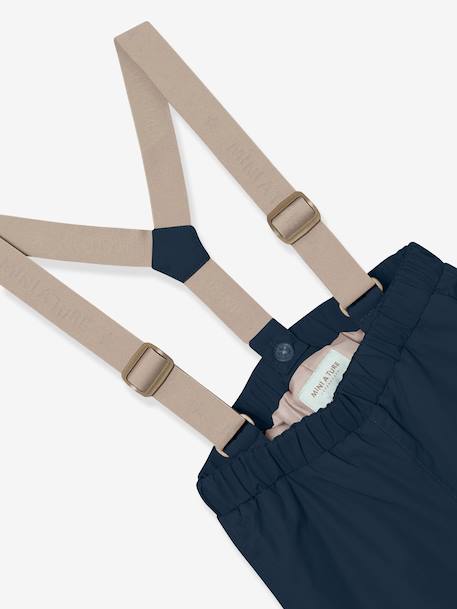 Pantalon de neige MATWILAS enfants MINI A TURE beige+bleu foncé+bleu grisé+marron+prune - vertbaudet enfant 