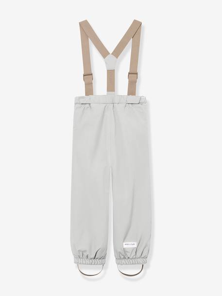 Pantalon de neige MATWILAS enfants MINI A TURE beige+bleu foncé+bleu grisé+marron+prune - vertbaudet enfant 