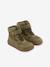Bottes d'hiver BROOKLYN enfants Bundgaard pieds très larges blush+noir+olive - vertbaudet enfant 