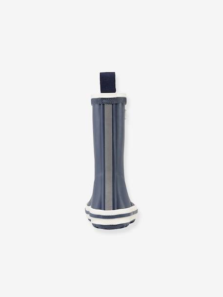 Bottes en caoutchouc CHARLY enfants Bundgaard pieds nus marine+olive - vertbaudet enfant 