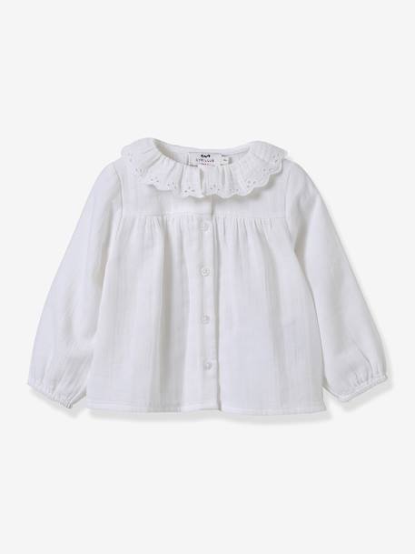 Bébé-Blouse bébé en gaze de coton