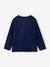 Jongensshirt met kerstprint dennen+marineblauw - vertbaudet enfant 
