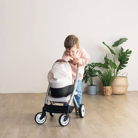 Maxi Cosi Kinderwagen Landau 3 in 1 - SMOBY beige - vertbaudet enfant 