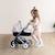 Maxi Cosi Kinderwagen Landau 3 in 1 - SMOBY beige - vertbaudet enfant 