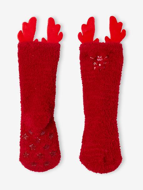 Coffret Noël pyjama et chaussettes fille rouge - vertbaudet enfant 
