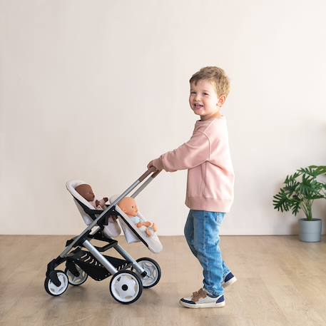 Maxi Cosi Dubbele kinderwagen - SMOBY beige - vertbaudet enfant 