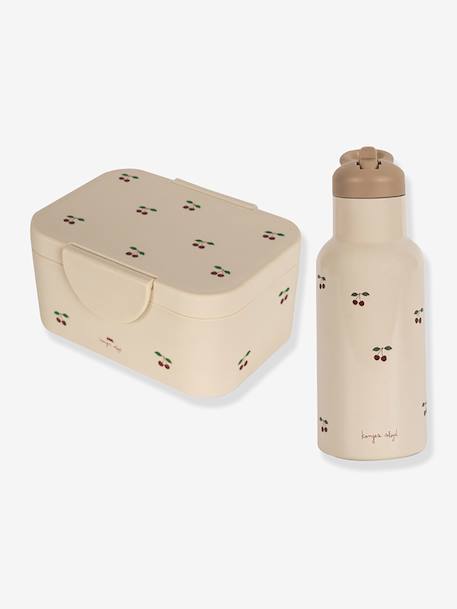 Lunchbox KONGES SLOJD ecru+rozen - vertbaudet enfant 