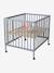 Houten park VERTBAUDET Grijs+hout/wit - vertbaudet enfant 