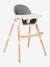 Chaise haute évolutive 2 hauteurs  High & Low GRIS - vertbaudet enfant 