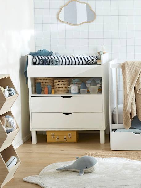 Commode à langer LIGNE HOLIDAYS blanc - vertbaudet enfant 