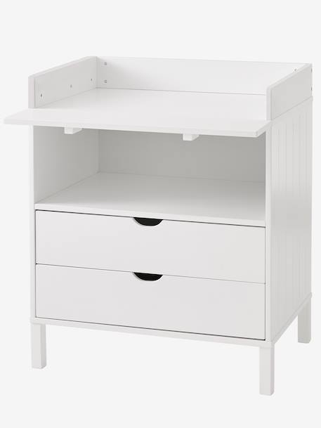 Commode à langer LIGNE HOLIDAYS blanc - vertbaudet enfant 
