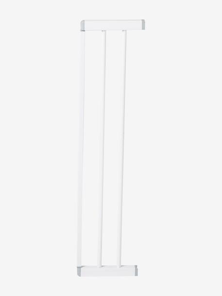 Extension 17 cm pour barrière de sécurité en métal BLANC - vertbaudet enfant 