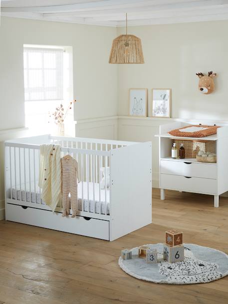 Commode à langer LIGNE HOLIDAYS blanc - vertbaudet enfant 