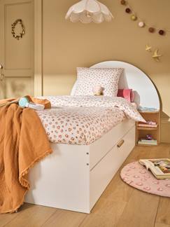 Chambre et rangement-Chambre-Lit bébé, lit enfant-Lit enfant-Lit enfant 90x190cm avec rangements + table de chevet réversible Japi