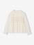 Blouse fille noël smocks brodés écru - vertbaudet enfant 