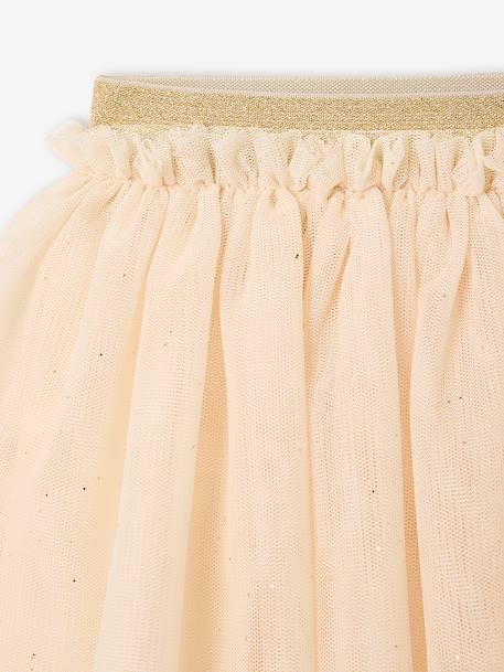 Ensemble bébé sweat-shirt + jupon rose poudré - vertbaudet enfant 