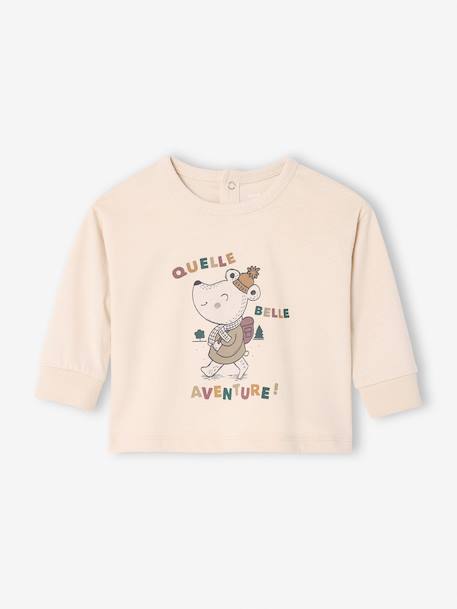 Bébé-T-shirt bébé manches longues imprimé souris