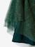 Robe Noël fille en velours et tulle brillant rouge+vert émeraude - vertbaudet enfant 
