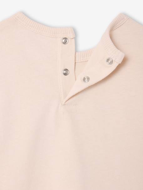 T-shirt bébé manches longues imprimé souris vanille - vertbaudet enfant 