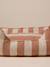 Gequilte mand voor huisdier FAMILY hazelnoot+klei+wit, gestreept - vertbaudet enfant 