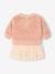 Ensemble bébé sweat-shirt + jupon rose poudré - vertbaudet enfant 