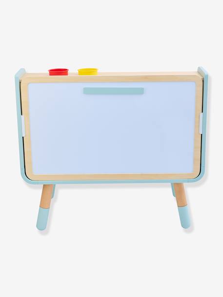 Tableau bibliothèque 2 en 1 enfant bleu - vertbaudet enfant 