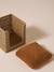 Panier cube pour chat en corde de papier beige - vertbaudet enfant 