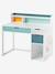 Kinderbureau SERIE FUNNY EFFEN BLAUW MET VERSIERING - vertbaudet enfant 