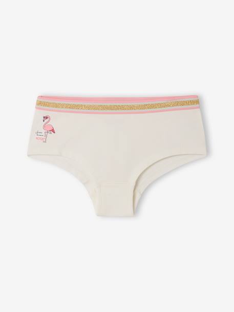 Lot de 5 shorties fille Lot bleu et rose - vertbaudet enfant 