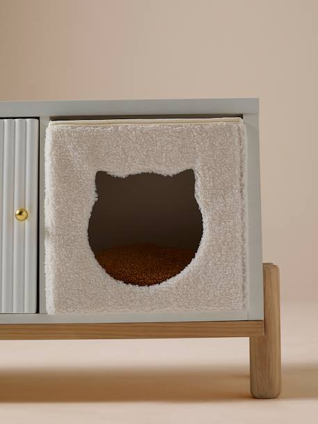 Kattenmand van teddy FAMILY wit - vertbaudet enfant 