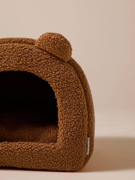 Gesloten kattenmand van sherpa FAMILY kameel - vertbaudet enfant 