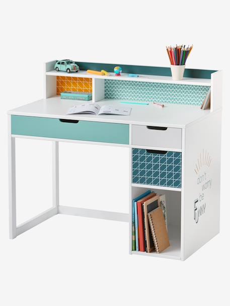 Bureau enfant FUNNY bleu - vertbaudet enfant 