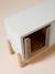 Panier cube pour chat en corde de papier beige - vertbaudet enfant 