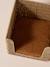 Panier cube pour chat en corde de papier beige - vertbaudet enfant 